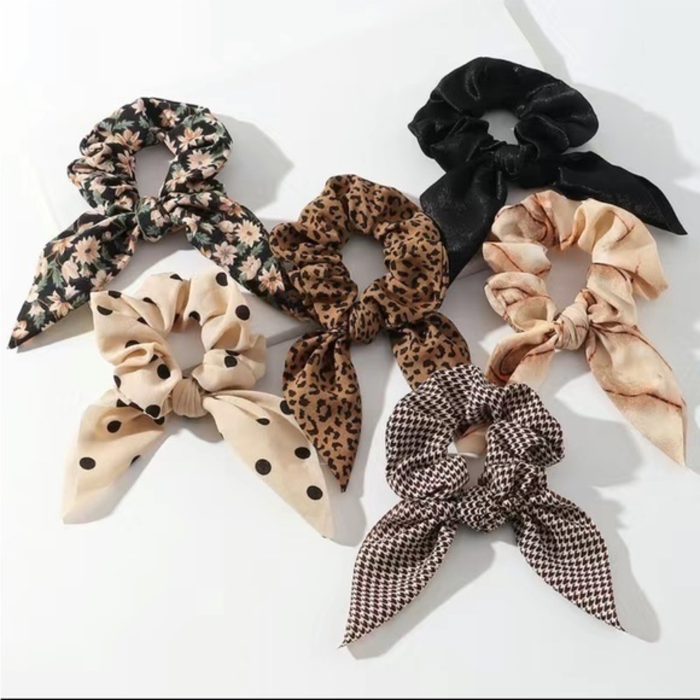 6pcs Bowknot Elastic Headband- buy now, shipped fast